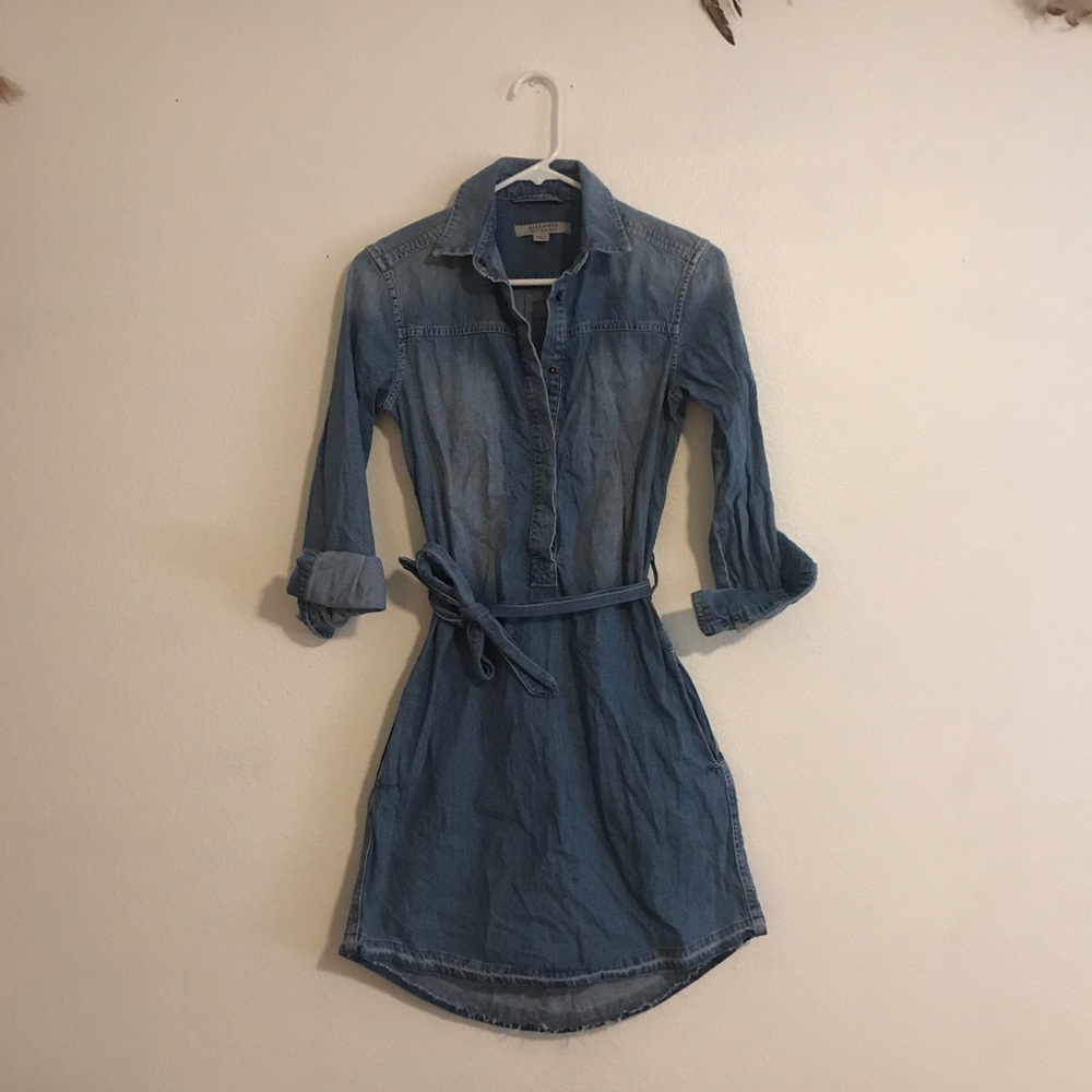 Allsaints Denim Dress
